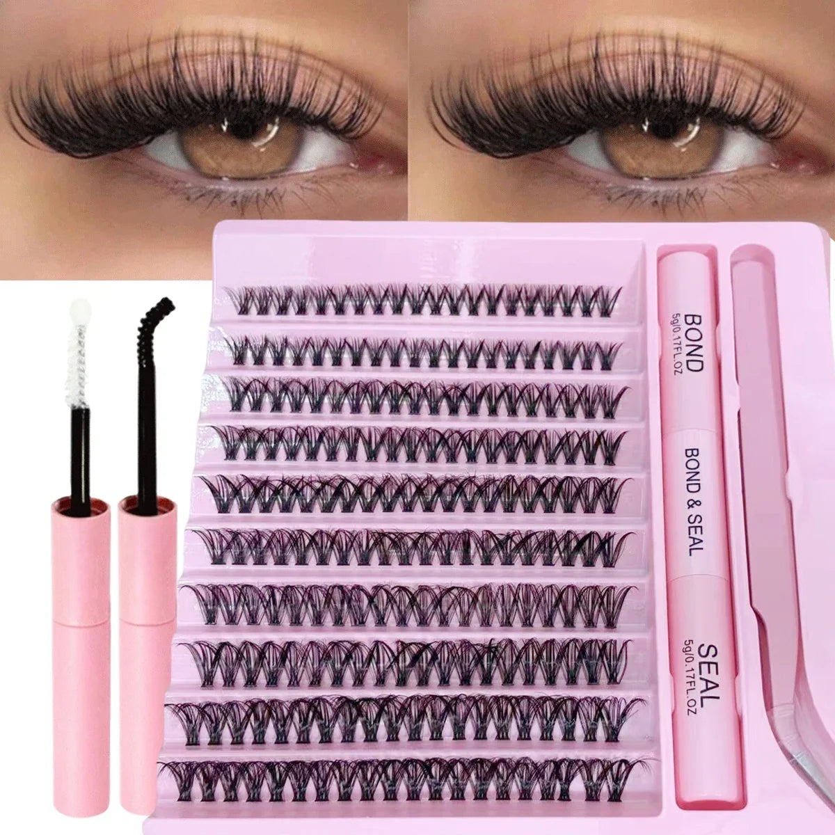 Classic Clusters| 200-piece single cluster false eyelashes